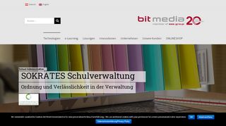 
                            9. SOKRATES Schulverwaltung - bit media