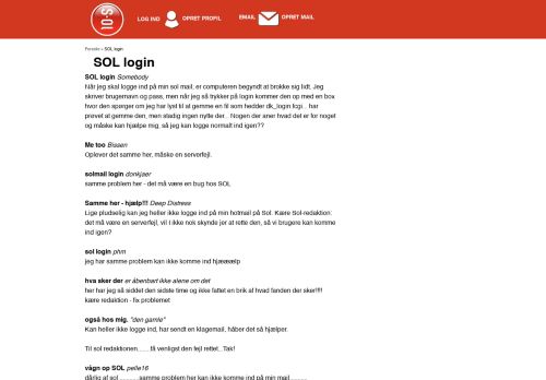 
                            3. SOL login | Debat | SOL.dk