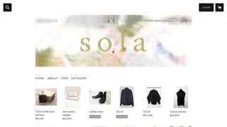 
                            12. sola - STORES.jp