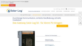 
                            13. Solar-Log™ Gateway | Solar-Log™