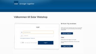 
                            10. Solar WebShop