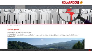 
                            8. SOLARFOCUS Service-Hotline »SOLARFOCUS