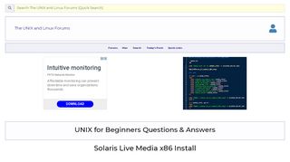 
                            7. Solaris Live Media x86 Install - Unix.com