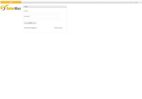 
                            12. SolarMax web portal
