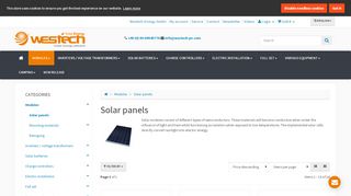 
                            6. Solarmodule :: Westech Solar - westech-pv
