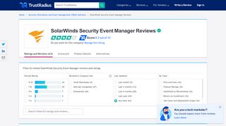 
                            9. SolarWinds Log & Event Manager Reviews & Ratings | ...
