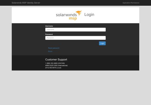 
                            7. Solarwinds MSP Identity Server