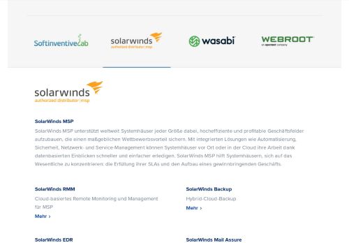 
                            4. SolarWinds MSP - RMM-Plattform für MSP | EBERTLANG