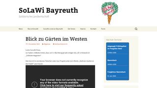 
                            4. SoLaWi Bayreuth | Solidarische Landwirtschaft