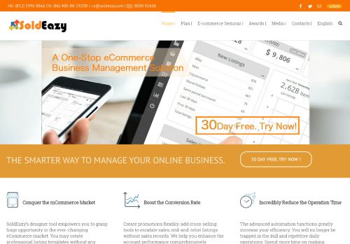 
                            6. SoldEazy - Award-winning eCommerce Bulk Listing Software For Sellers