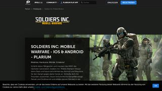 
                            6. Soldiers Inc: Mobile Warfare, für iOS & Android - Plarium