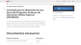 
                            6. Solicitud para la obtención de una beca del Programa de Becas | gob ...