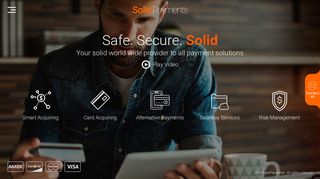 
                            7. Solid Payments: Home Page