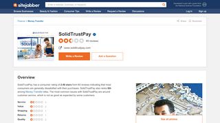 
                            7. SolidTrustPay Reviews - 64 Reviews of Solidtrustpay.com | Sitejabber
