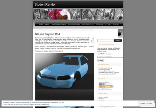 
                            6. Solidworks Car | StudentRender