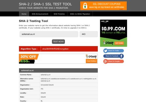 
                            13. solismail.uu.nl SHA SSL checker result sha256WithRSAEncryption
