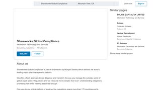 
                            12. Solium Global Compliance | LinkedIn
