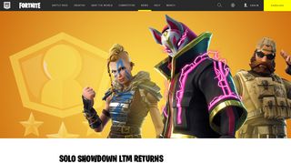 
                            2. Solo Showdown LTM Returns - Epic Games