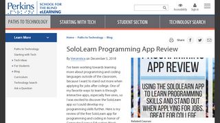 
                            9. SoloLearn Programming App Review | Paths to Technology ...