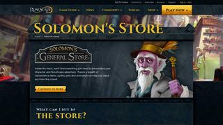 
                            12. Solomon's Store - RuneScape