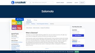 
                            13. Solomoto Reviews, Pricing and Alternatives | Crozdesk