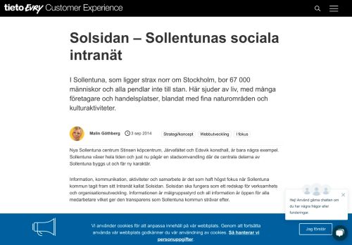 
                            8. Solsidan – Sollentunas sociala intranät - Meridium