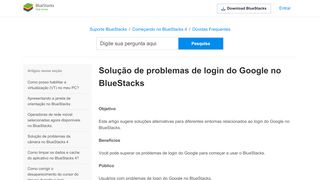 
                            2. Solução de problemas de login do Google no BlueStacks – Suporte ...