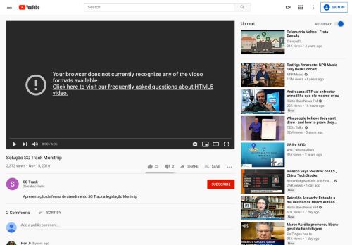 
                            5. Solução SG Track Monitriip - YouTube