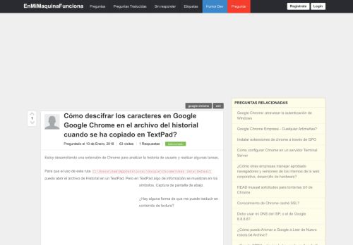 
                            7. [Solucionado] Cómo descifrar los caracteres en Google Google ...