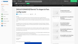 
                            2. [SOLUCIONADO]Fibertel Te niegan la Pass config router -... en Taringa!