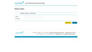 
                            11. Soluciones de información en línea - TransUnion Chile