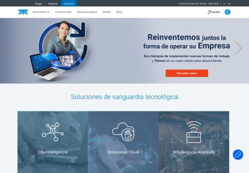 
                            12. Soluciones de Telecomunicación Telmex para su Empresa.