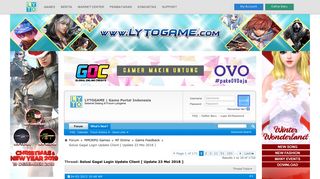 
                            2. Solusi Gagal Login Update Client [ Update 23 Mei 2018 ] - Forum ...