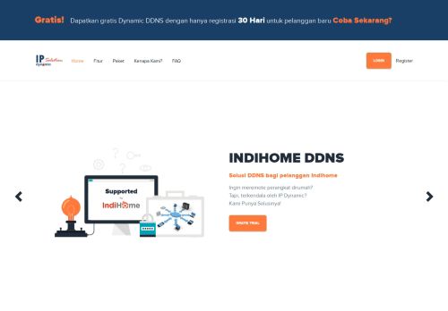 
                            5. Solusi IP Dynamic Indihome