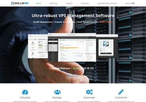 
                            4. SolusVM – Virtualization Management Platform