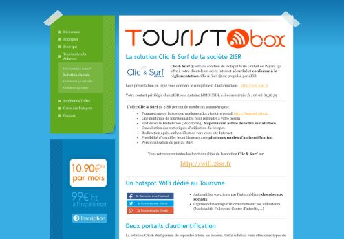 
                            6. Solution choisie - WiFi Territorial - TOURISTOBOX wifi pour les ...