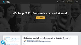 
                            5. [SOLUTION] Database Login box when running Crystal Report