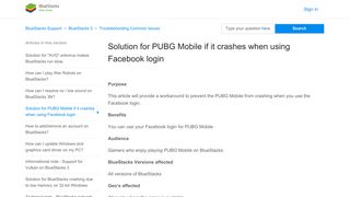 
                            13. Solution for PUBG Mobile if it crashes when using Facebook login ...