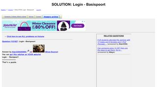 
                            13. SOLUTION: Login - Basispoort