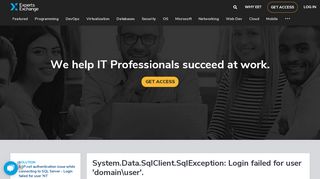 
                            11. [SOLUTION] System.Data.SqlClient.SqlException: Login failed for user ...