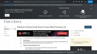 
                            4. Solution to Frozen Lock Screen: Linux Mint Cinnamon 18 - Unix ...