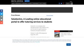 
                            9. SolutionInn, A Leading online educational portal to offer ...