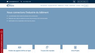 
                            3. Solutions Web pour l'industrie du bâtiment | OLMeRO SA