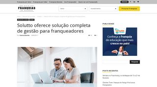 
                            4. Solutto oferece solução completa de gestão para franqueadores ...