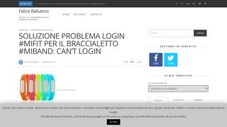 
                            8. Soluzione problema login #MiFit per il braccialetto #MiBand: Can't ...