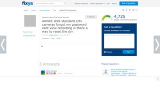
                            10. SOLVED: ANNKE DVR standard cctv cameras forgot my password - Fixya