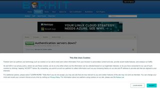 
                            4. Solved - Authentication servers down? | Bukkit Forums