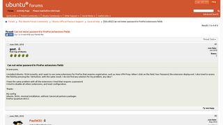 
                            5. [SOLVED] Can not enter password in Firefox extensions fields ...