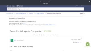 
                            2. Solved: Cannot Install Xperia Companion - Page 4 - Support forum