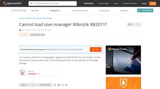 
                            12. [SOLVED] Cannot load user-manager MIkrotik RB2011? - Networking ...